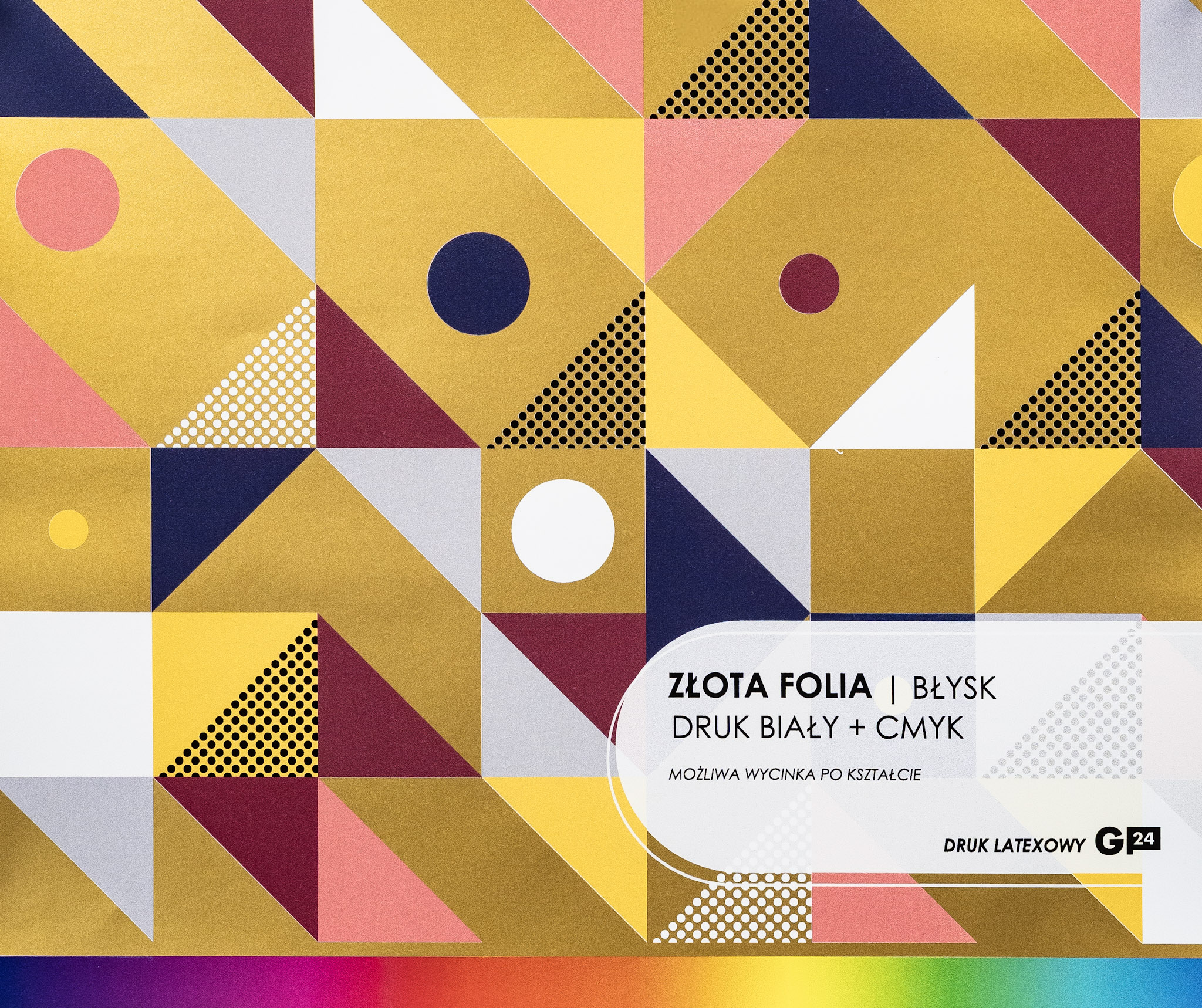 złota folia